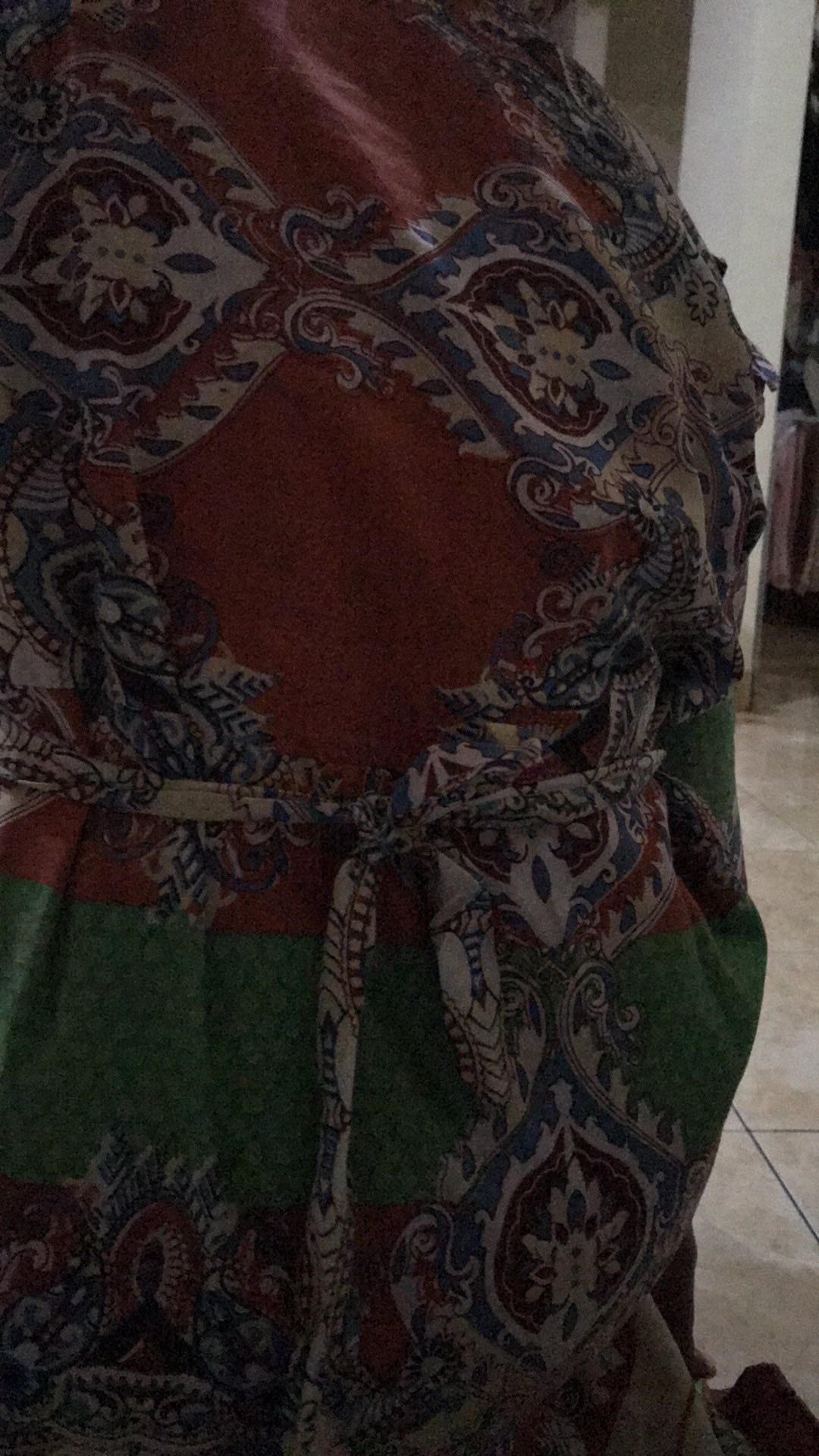 Daster Gamis Batik Busui Model Syari / Bahan Katun Murah / Bisa Utk Harian / Gamis Olivia