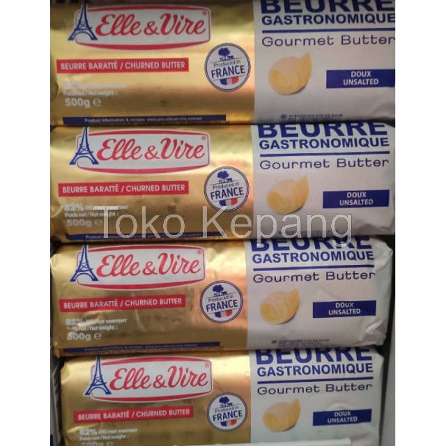 

Toko Kepang - Butter ELLE & VIRE Unsalted | Mentega Tawar 500gr