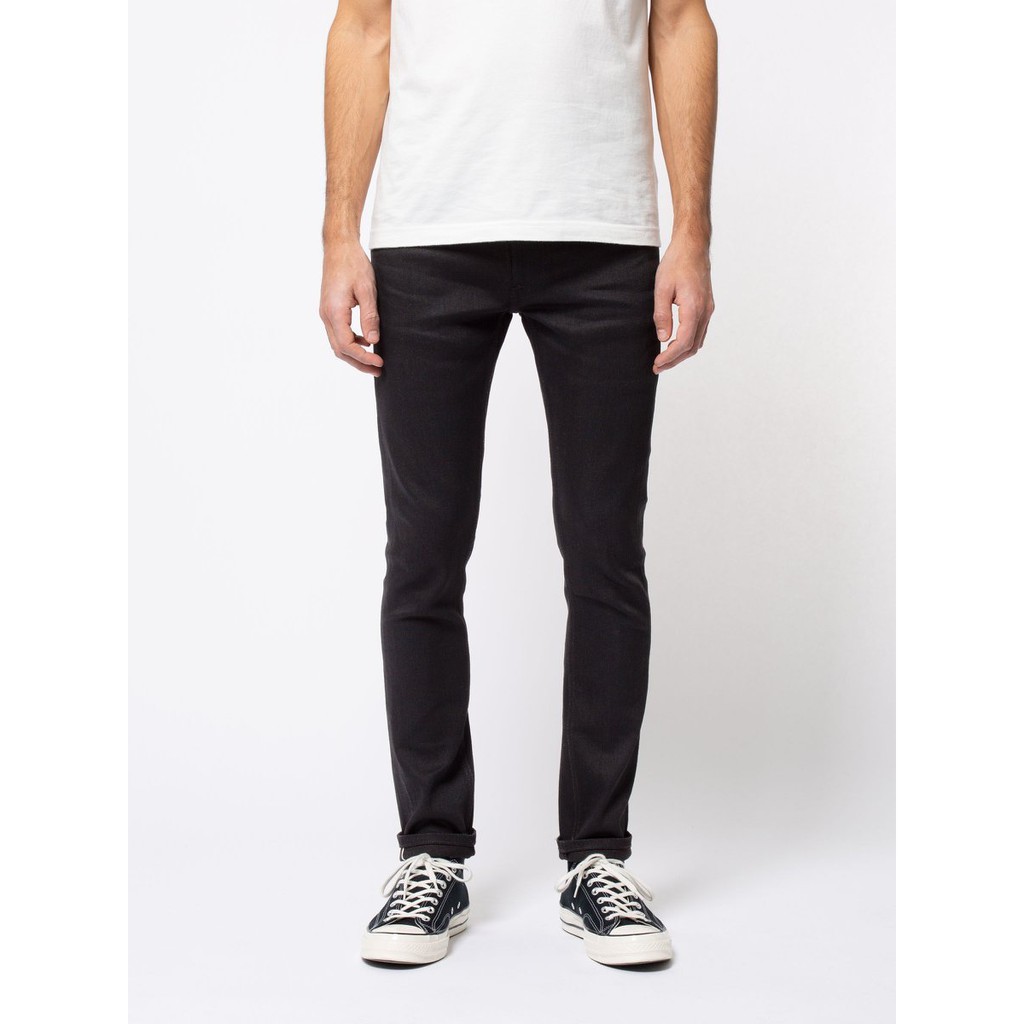 Nudie Jeans Lean Dean Dry Black Selvage