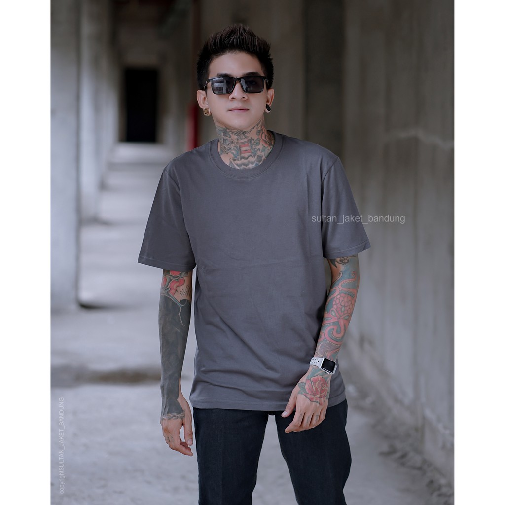 Kaos Polos Distro 100% Cotton Combed 30s // Distro Bandung 15 WARNA