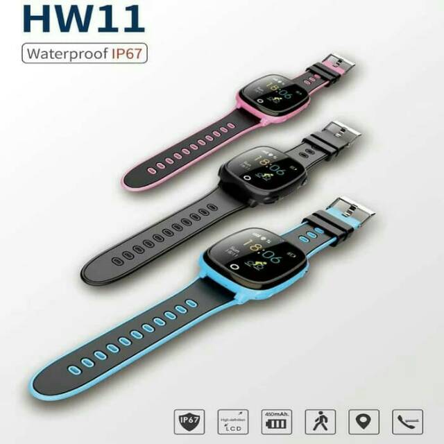 SMARTWATCH KIDS HW11 IP67 JAM TANGAN ANAK LAYAR HD