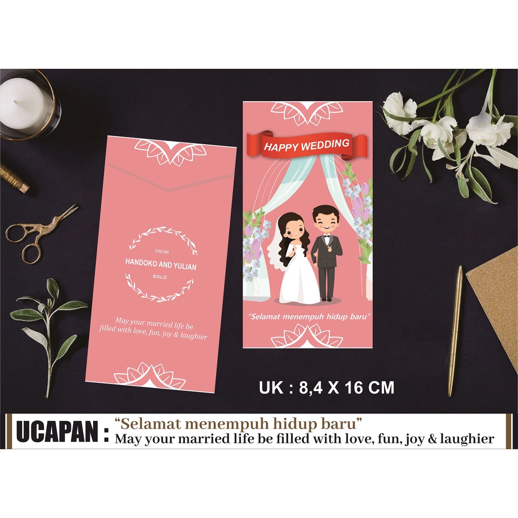 

ANGPAO WEDDING PREMIUM | AMPLOP KONDANGAN MURAH