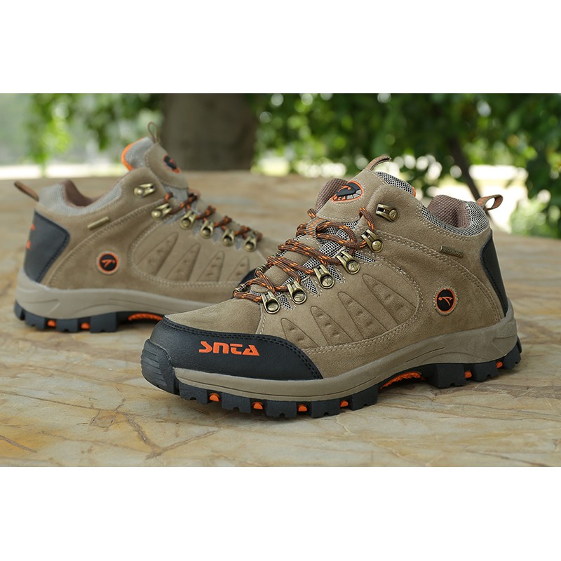 SEPATU GUNUNG/ HIKING/ TREKKING/ BOOTS/ SNTA 470 WATERPROOF SERIES WARNA BEIGE