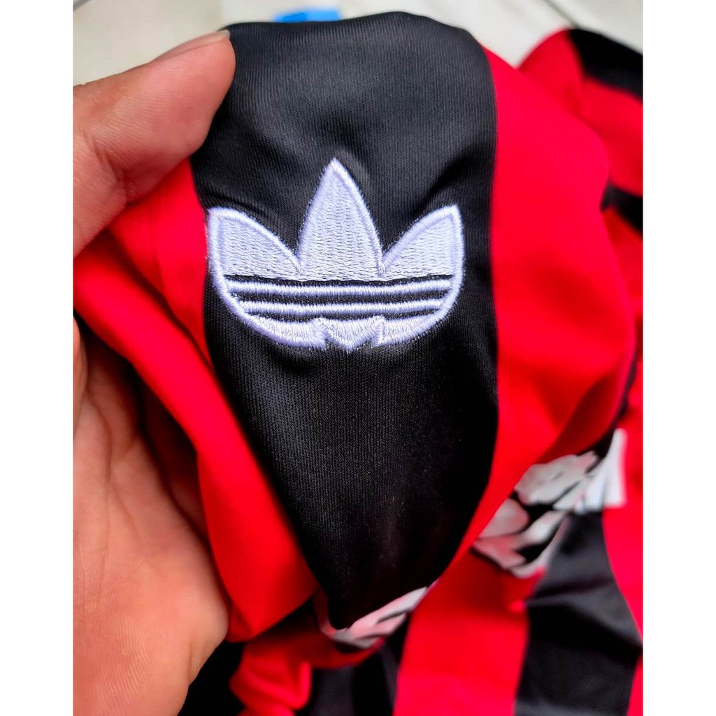 HQ RETRO JERSEY BOLA MILANN HOME 1989-1990 GO HQ IMPORT