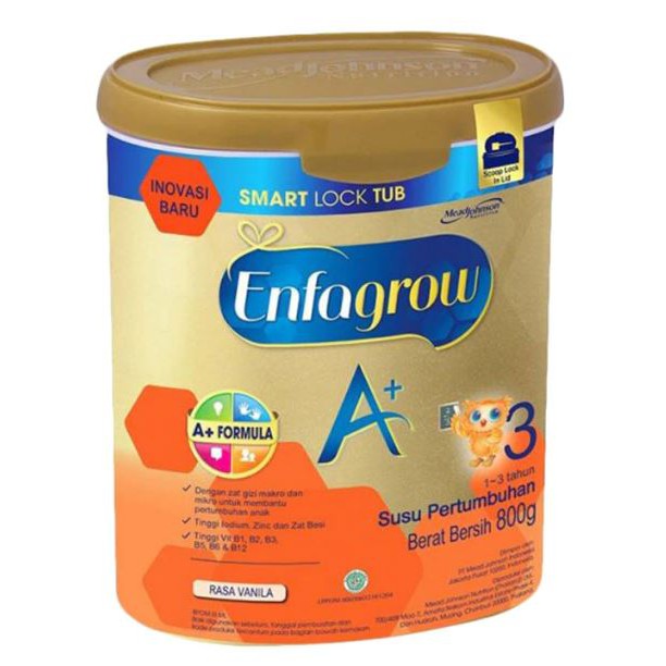 

[COD] Enfagrow A+ 3 Vanilla Susu Formula 800 gr MURAH