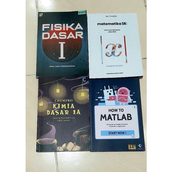 Buku Latihan Soal TPB Preloved (Mathco, Phiwiki, Chempro, Codemy 2020)