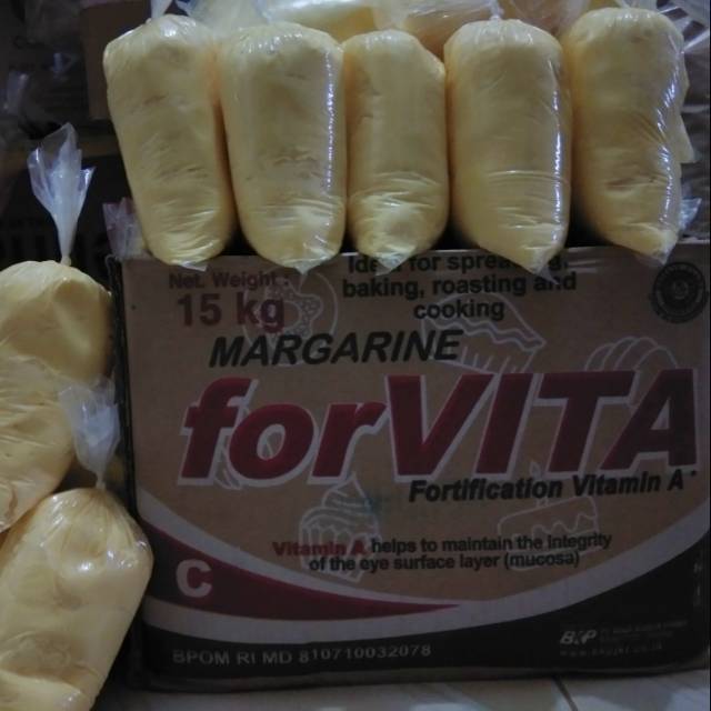 

Repacking mentega Forvita 500grm