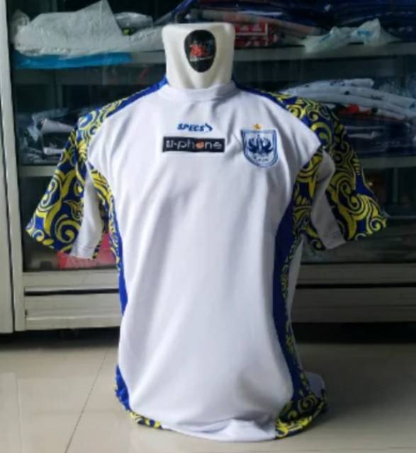 Jersey PSIS Semarang Liga Tiphone 2010 Home Putih Retro GO Lokal