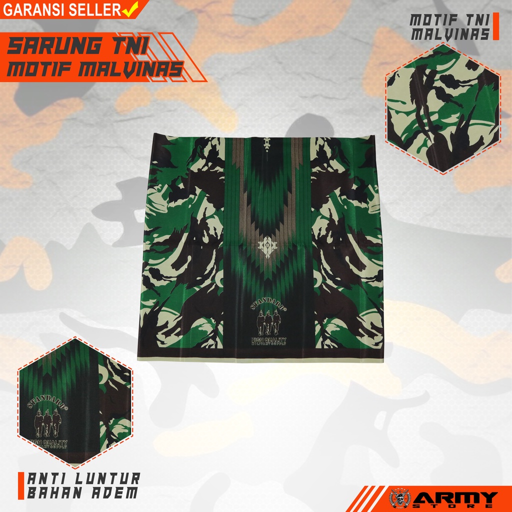 sarung loreng TNI motif malvinas