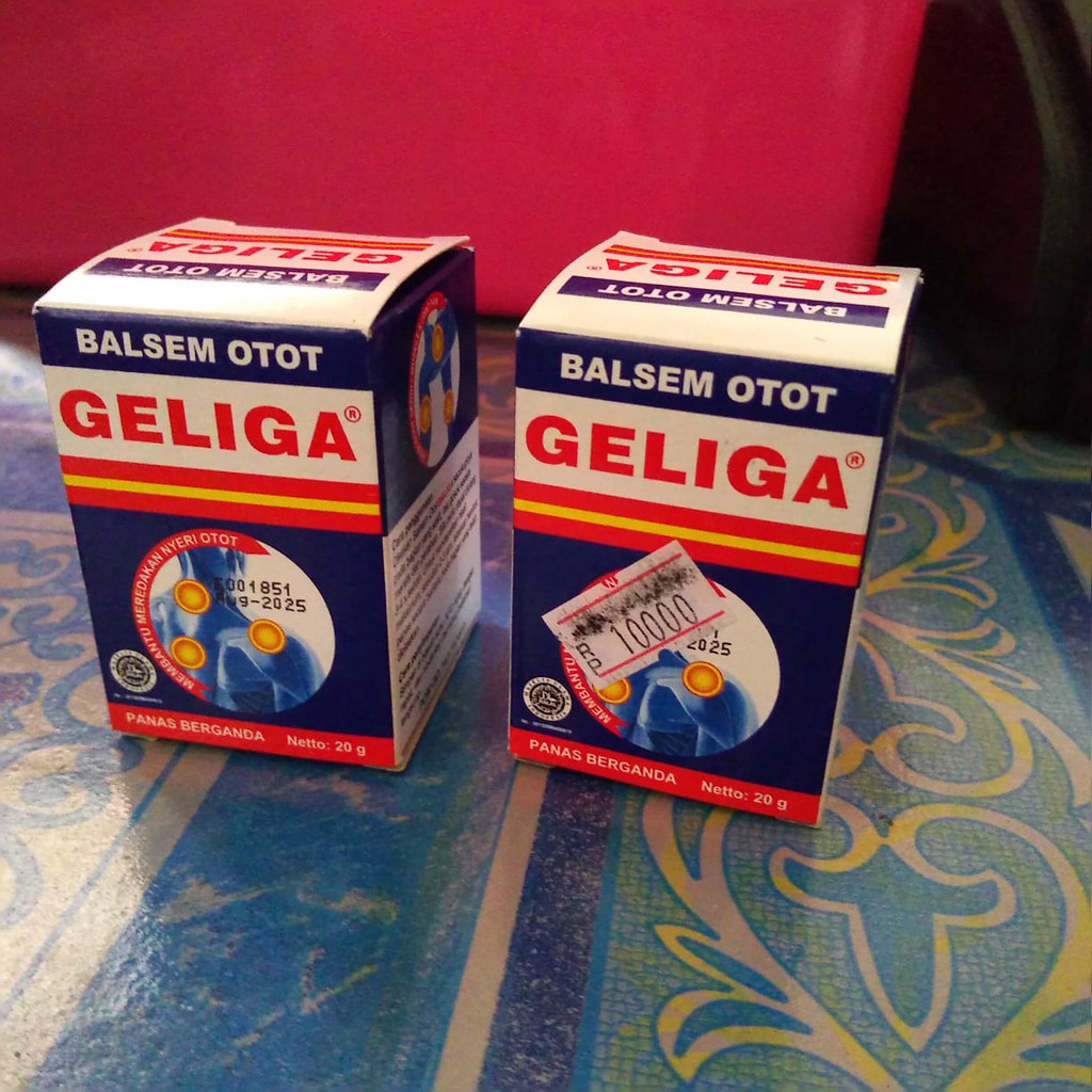 BALSEM OTOT GELIGA  20 GRAM
