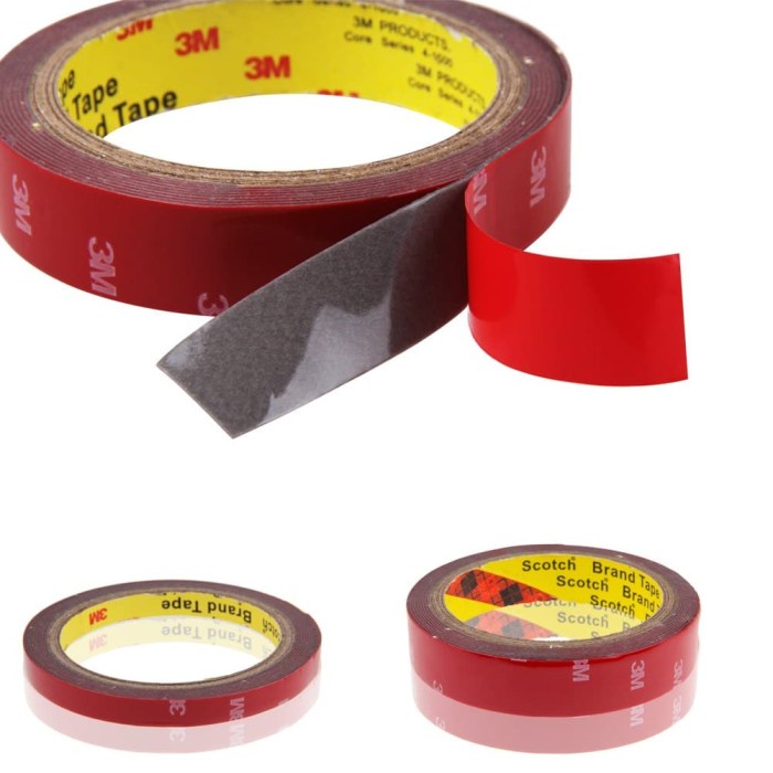 Jual MOBILKARPET PEREKAT 3M VHB TAPE DOUBLE TAPE 3M VHB 24MM X 4,5