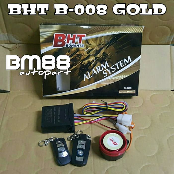 BHT Gold (B-008) - New BHT Pink - Alarm Motor Yg Paling Banyak Dicari Berkualitas