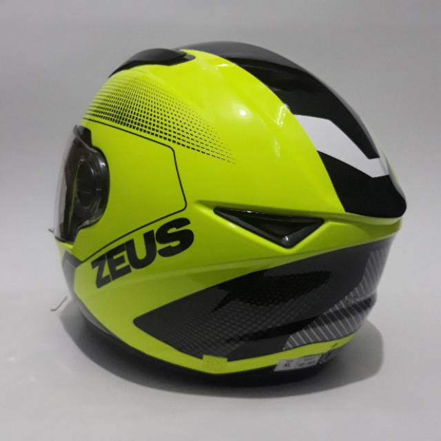 Helm Zeus 811 AL6 Yellow Fluo