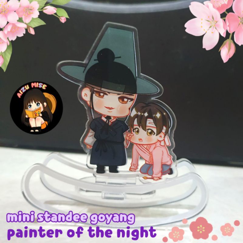 mini standee /figure akrilik manhwa bl/yaoi painter of the night