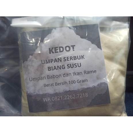 

Umpan Serbuk Biang Susu KEDOT