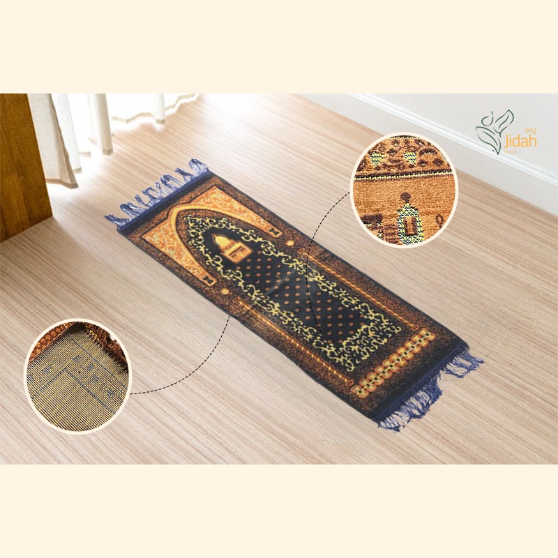 Sajadah kecil panjang travel bludru premium sejadah anak turki ori sajadah terawih mini travel tingg
