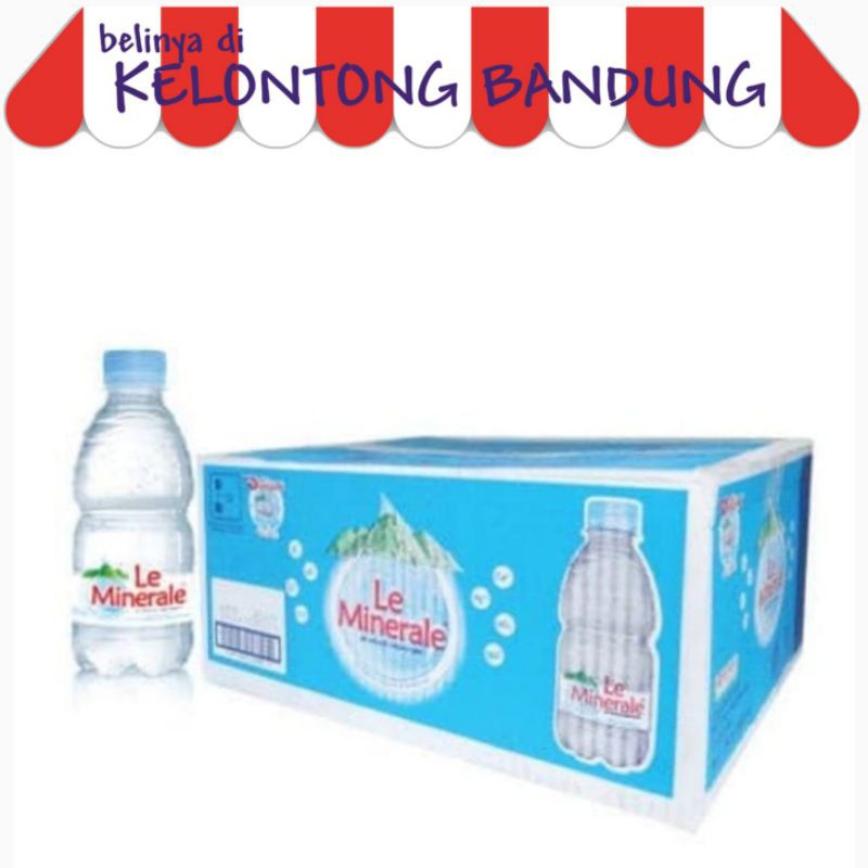 

Le Minerale Botol 330 ml dus box karton