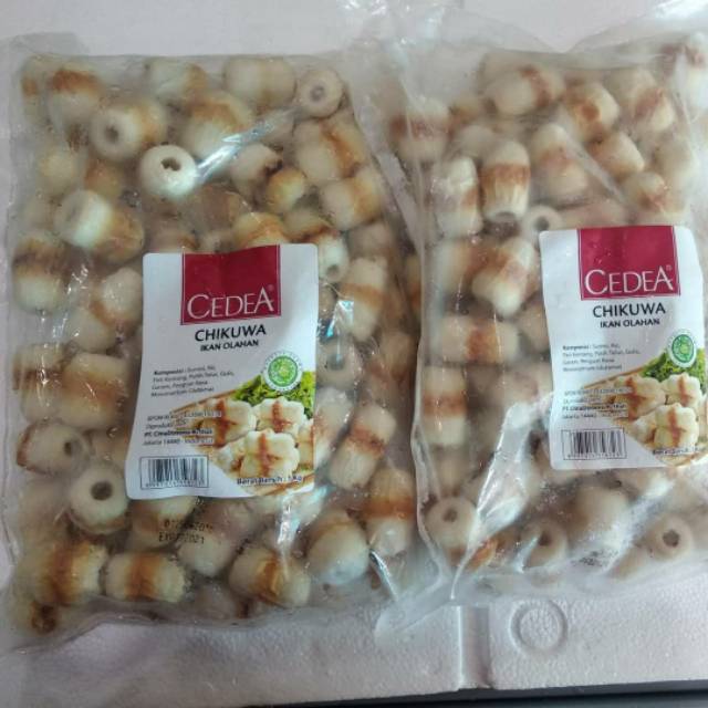 

Chikuwa Merek Cedea (isi 90pcs)