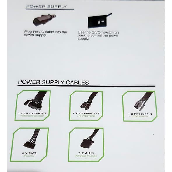 Power Supply Innovation 400Watt 80+ Gold - PSU