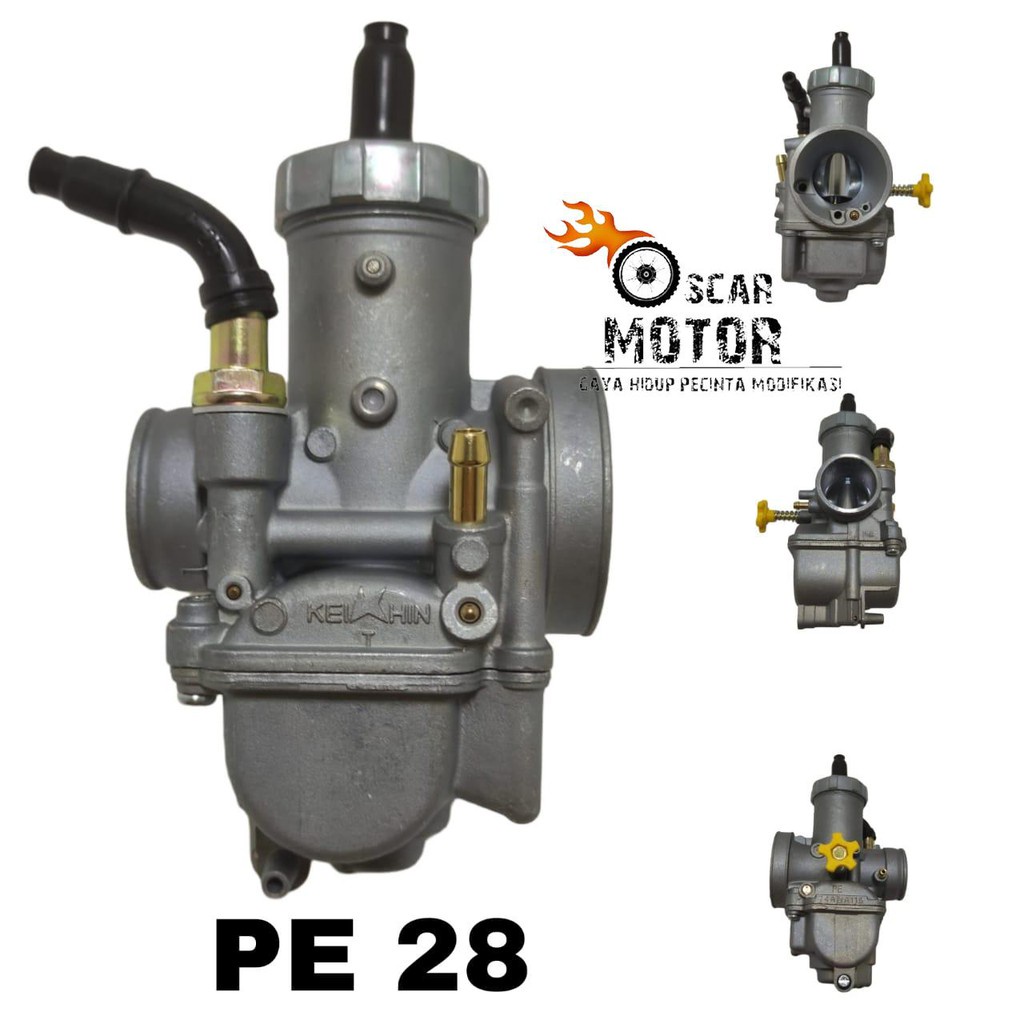 Karburator KEIHIN PE 24 PE 26 PE 28 Karbu Carburator PE24 PE26 PE28 Karbulator Universal motor