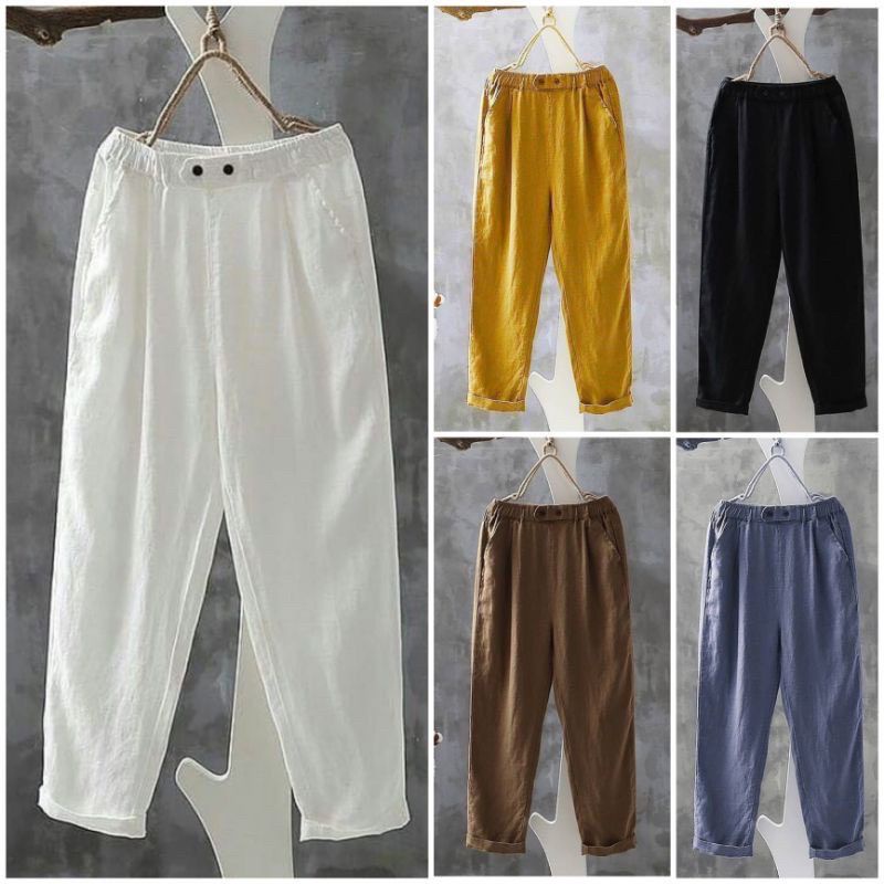 CELANA LINEN//LINEN PANTS