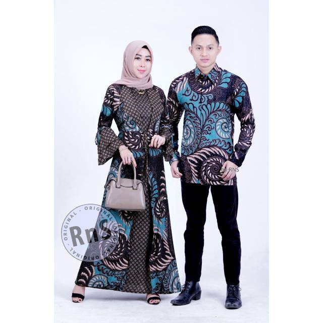 COUPLE GAMIS JAZZY ,COUPLE BATIK PUTRI MALU