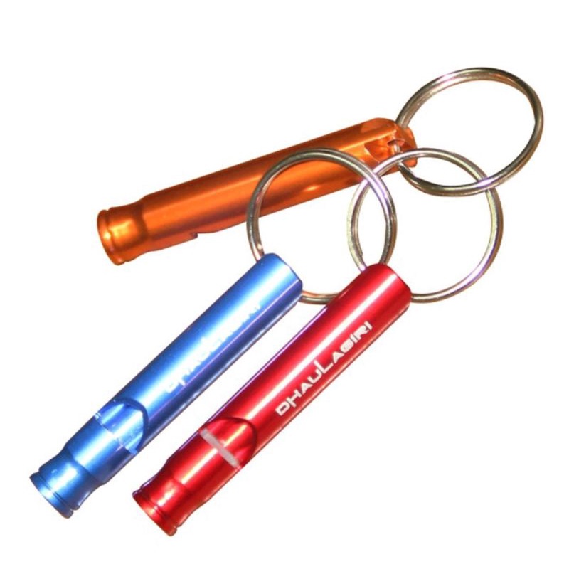 DHAULAGIRI WHISTLE Pluit Survivel Outdoor Allumunium alloy pluit