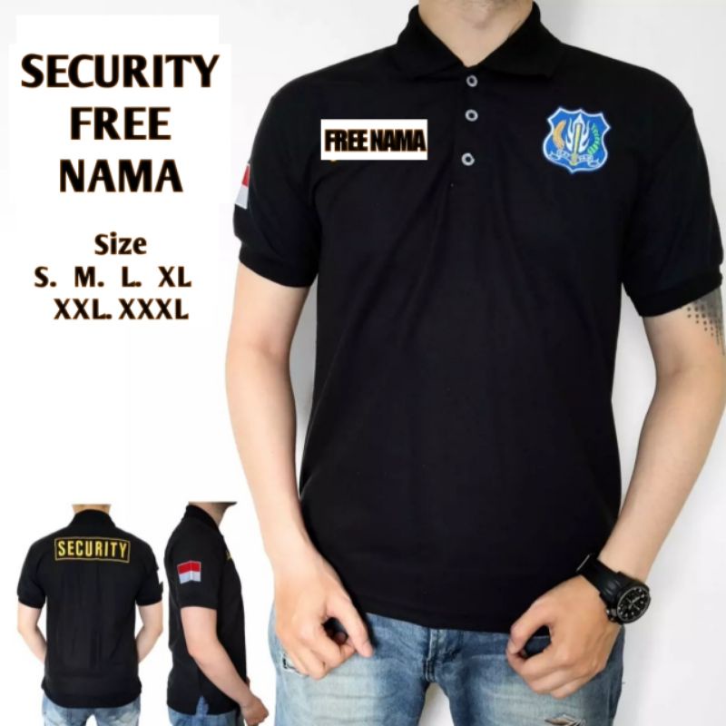 Kerah KERAH SECURITY BAJU  BERKERAH PRIA  MURAH KAOS 