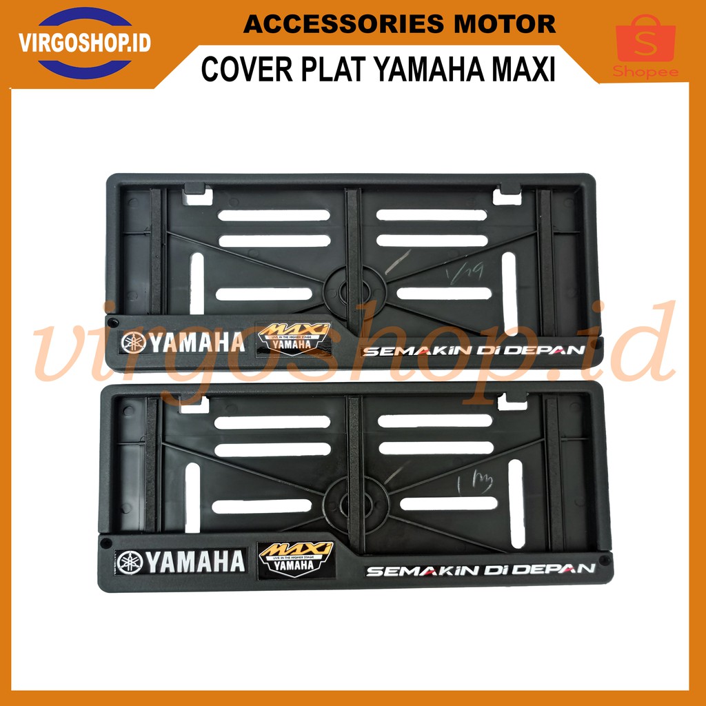 COVER PLAT NOMOR MODEL YAMAHA MAXI SERIES ASLI YAMAHA