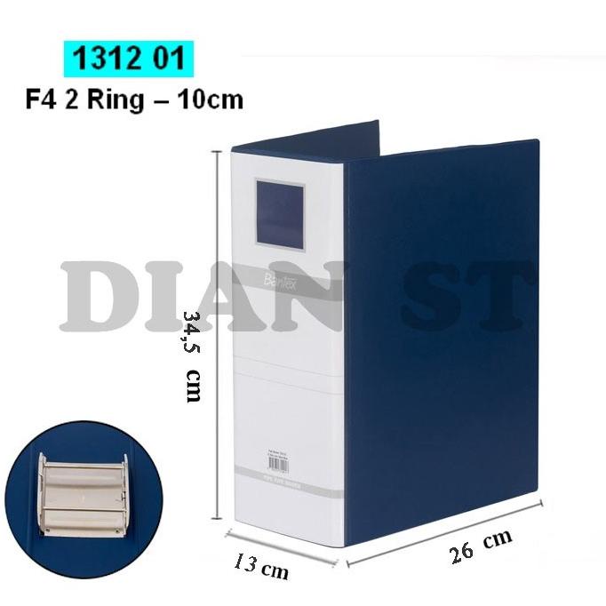 

[[COD]] Bantex Post Pipe Binder 2 Ring 10cm Folio 1312 01 Blue - pc BERKUALITAS Kode 981