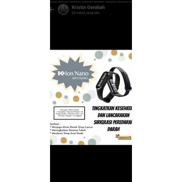 gelang kesehatan wristband