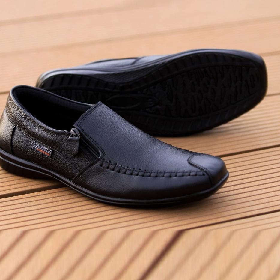 Lagi Tren.. Sepatu Kulit Pria Kerja Kasual Kantor Dewasa Laki Laki Remaja Warna Hitam Coklat Lamaran