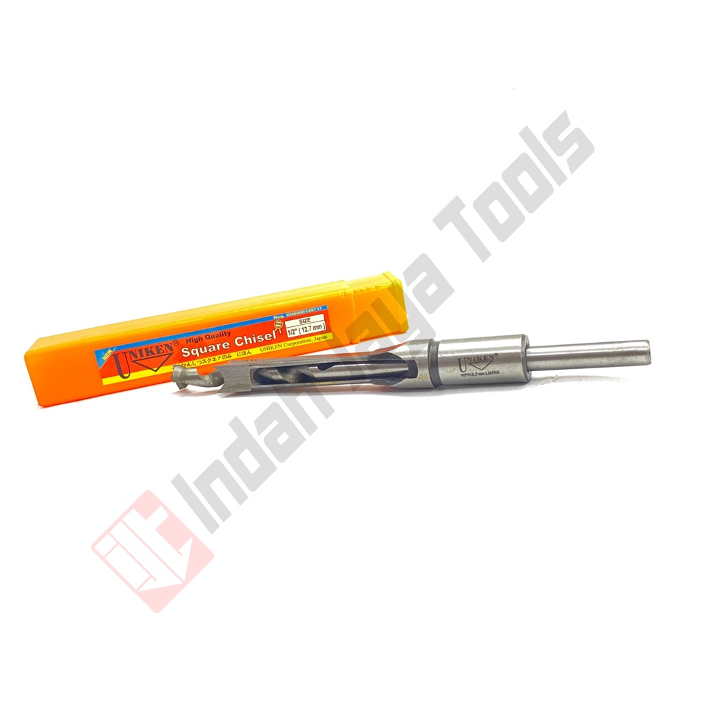 UNIKEN Mortising Chisel Bit 10 12 mm JAPAN - Mata Bor Bobok Kayu Wood