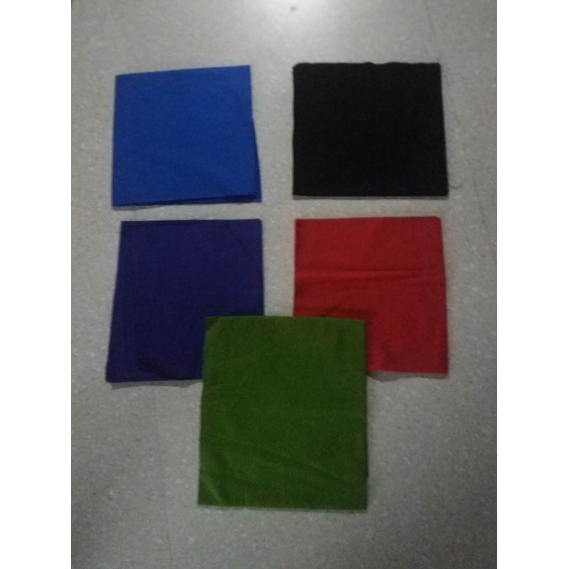 Kain Blangkon Segiempat Halus Warna Polos ( 5 warna) - Udeng Segiempat Halus Warna Polos