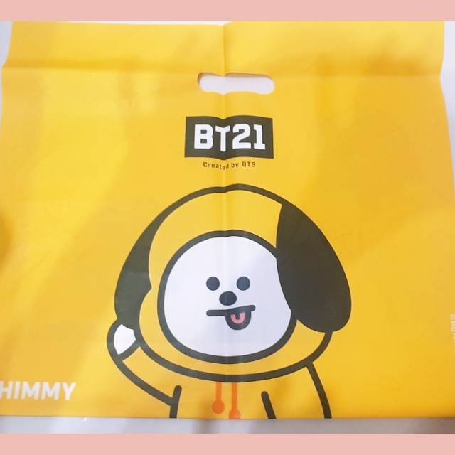 BT21 X LINE FRIENDS OFFICIAL PLASTICBAG