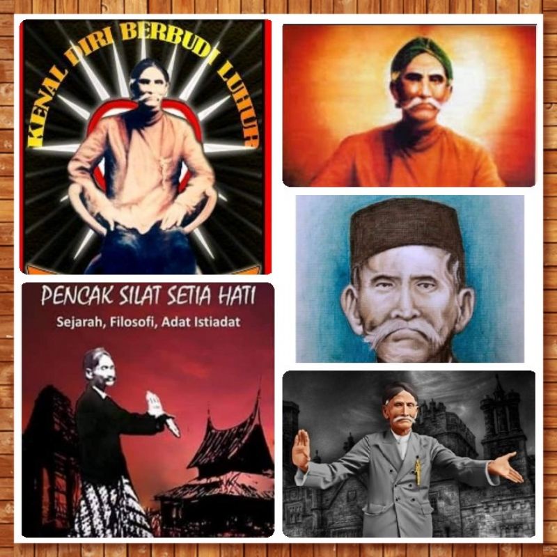 poster dinding /tanpa bingkai sesepuh (ALM) EYANG SURO PSHT&PSHW