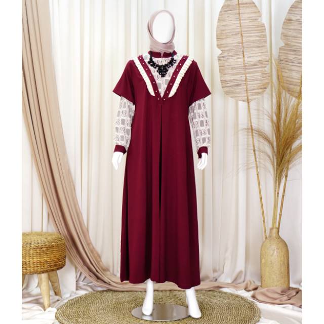 Baju Gamis Wanita Luhana LG 92