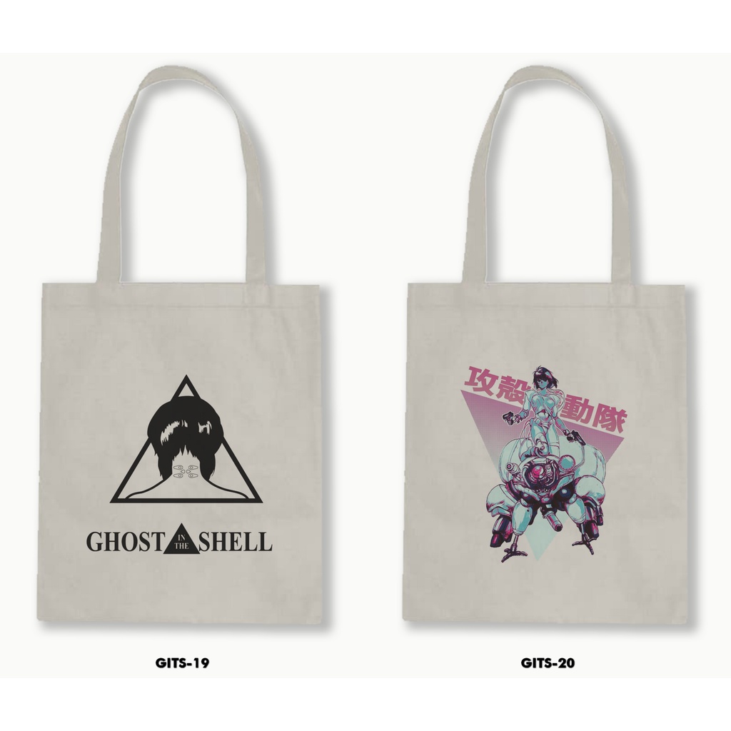 TOTE BAG BLACU - GHOST IN THE SHELL