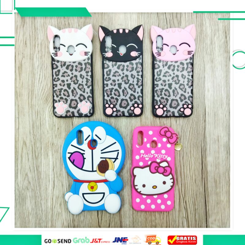 SoftCase Silikon Karakter 3D Samsung A10 / Samsung M20 Casing Silikon Lucu
