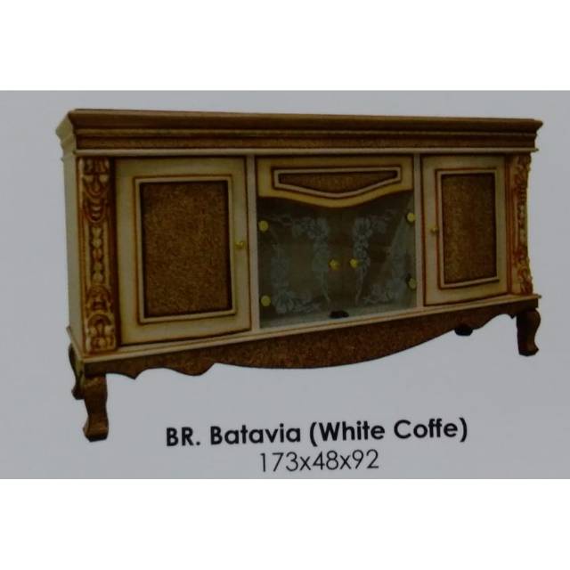 Bufet TV kayu Duco ukir