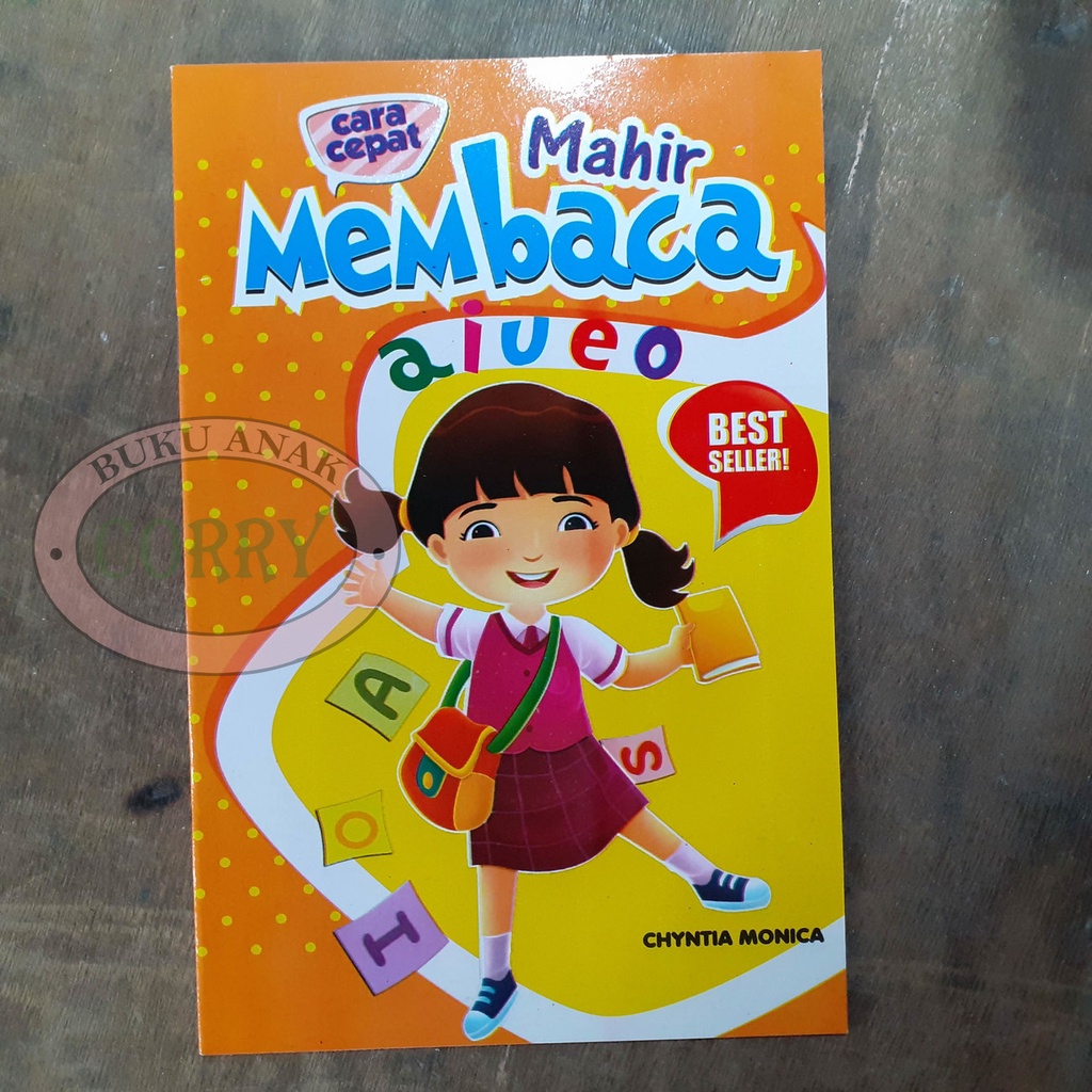 Buku Anak PAUD TK Mahir Membaca Kata Kalimat Edukasi