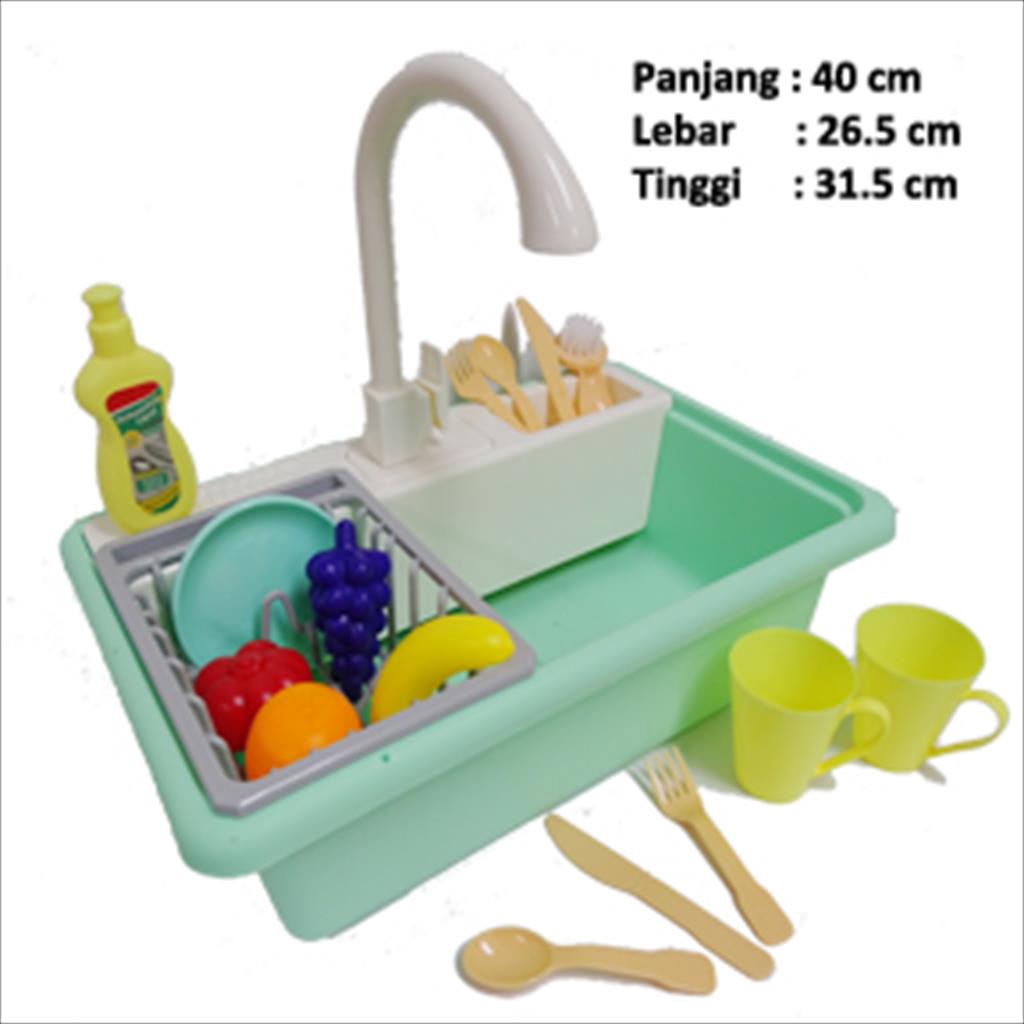 Sekawantoys Mainan Anak cuci tangan Tempat Cuci Piring Bisa Keluar Air / wastafel TERMURAH!!