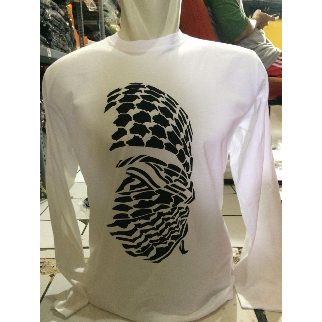 Kaos baju t shirt lengan panjang islam palestine al aqsha