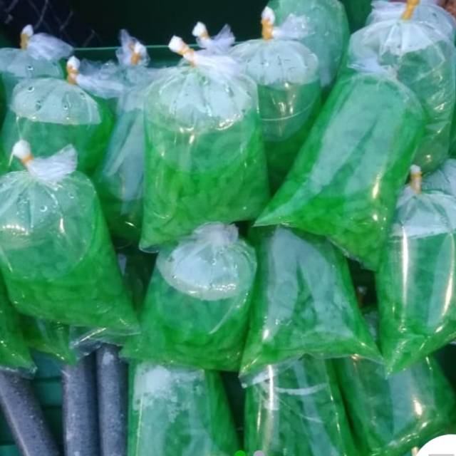 

Cendol bungkusan sedang - siap pakai