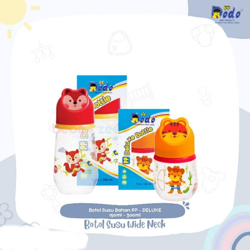 Dodo Botol Susu WIDE NECK  PP Deluxe/ with Handle