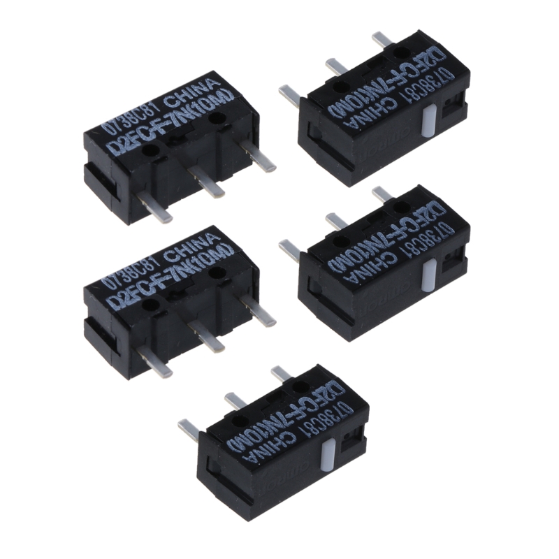 5pcs Classic High-quality OMRON Micro Switch D2FC-F-7N for Mouse DSBE