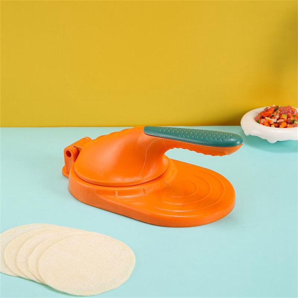 [Elegan] Dumpling Wrapper Maker Pegangan Nyaman Tipe Baru Alat Kue Kering Aman PP Manual Press Type Corn Tortilla Press