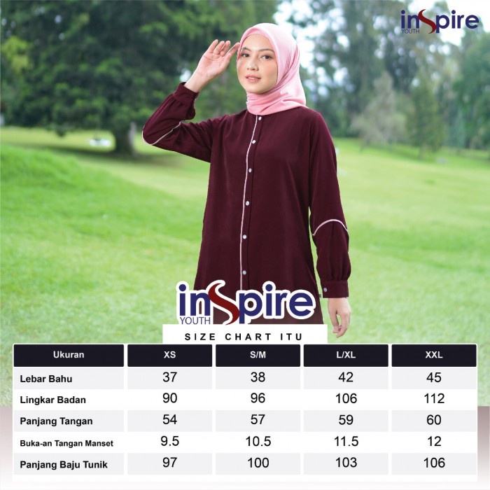 Tunik ITU 074 / Fashion Muslim Tunik Terbaru 2022