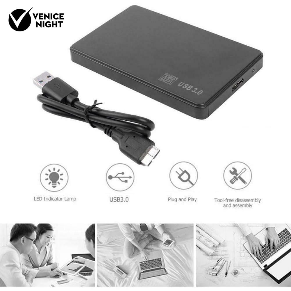 [Venice] Casing Enclosure Hard Disk External SATA 2.5 Inch USB 3.0 / 2.0 5Gbps