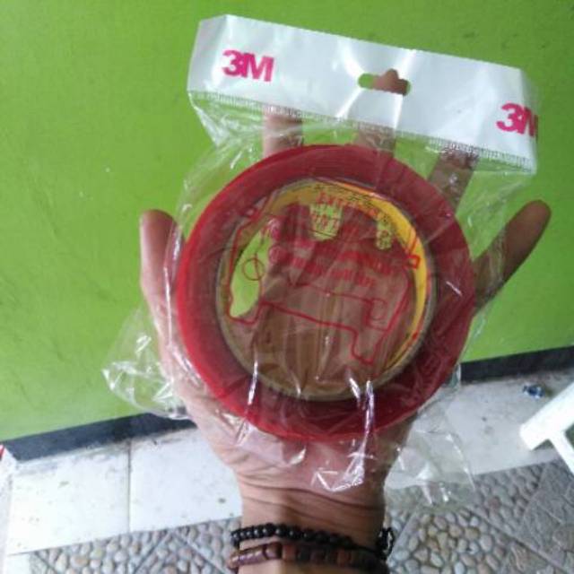 3M DOUBLE TAPE PEREKAT KUAT PERMANEN LEBAR 25MM